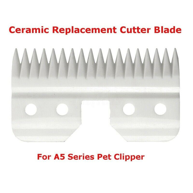 10Pcs/Lot Replaceable Ceramic 18 Teeth Pet Ceramic Clipper Cutting Blade fo
