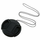 55mm Camera Lens Cap, Black