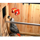 Parrots Parakeet Finches Natural Loofah Chew Toys with Hook
