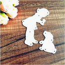Dog and Girl Metal Cutting Dies Stencils Scrapbooking AlbumDecorativeEmbossing &