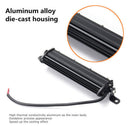 7" 18W LED Work Light Bar Spot Suv ATV Boat Driving Fog Lamp 4WD Offroad YellMO