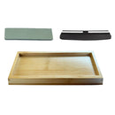 Double-Sided Whetstone Sharpening Stone Kit Bamboo Base  Sharpener