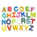26pcs Wood 26 Alphabet Fridge Stickers Invisible Magnet Home Office Gadgets