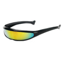 5Pcs Novelty Futuristic  Mirrored Sunglasses Glasses Costume Props