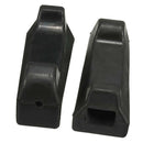 1 Pair Front Rider Rest Pegs Rubber Mini Footpegs Fit for Yamaha YBR 125