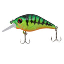 5X(10g 7.5cm fishing lure Living hard lure Chubby Crank Bait Tackle with trR9G9)