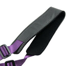 Black Purple Adjustable Classical Guitar Ukulele Nylon Strap Plastic Sound