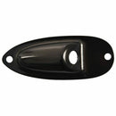 Jack plate, black for Stratocaster L7T8