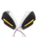 2Pcs 22Mm 7/8 Inch Motorcycle Hand Guard Led Turn Signal Handle Protector B