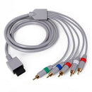 6Ft Component AV Cable High Definition Cord Wire for Nintendo Wii/ Wii U