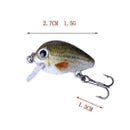 Crankbait Fishing Lure Artificial Bait Hard Floating T Bass Fishing B1E9 Wo R3U9