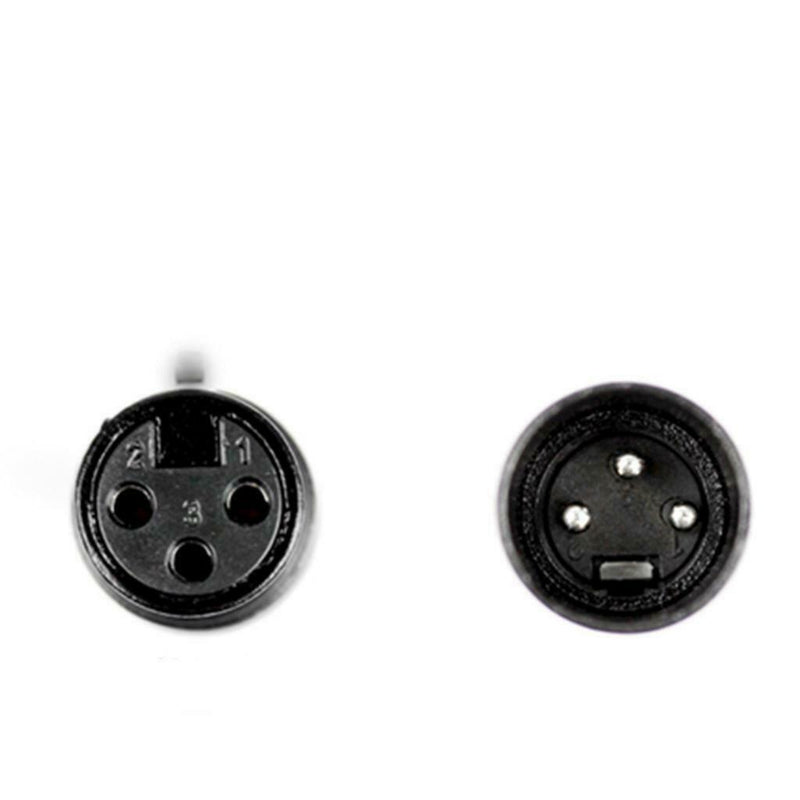 3-Pin XLR Audio Balance Microphone Cable Female To Dual Male Extension