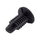 16Pcs Plastic Rivets Clip 4mm x 5mm x 15mm Black
