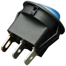 5 X 12V 16A LED Bipolar Rocker Switch ON / OFF SPST for Auto Moto Boat - Bl U2I7