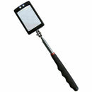 LED Lighted Inspection Mirror Rectangular Extending Angle Car Telescoping T7T5