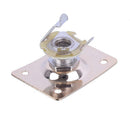Golden Electric Guitar Rectangular Output Jack Plate for Guitar Bass Parts