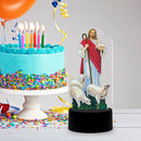 DIY Diamond Painting LED Light Jesus Special Shaped Drill Embroidery Lamp