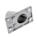 Marine-Grade Stainless Steel 316 Deck Handrail Base Rectangle 60 Degree 7/8"