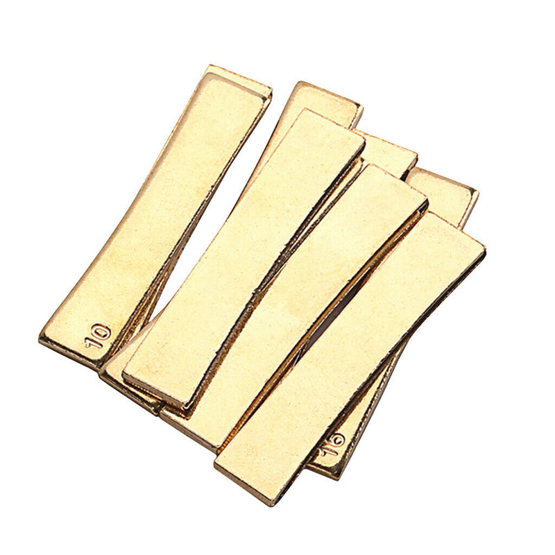 9pcs Guitar Fret Press Inserts Brass 7.25"/9.5"/10"/12"/14"/15"/16"/17"/20"
