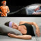 Wired  Headphone Soft Sleep Noise Cancelling Sport Headband Music Headset bs