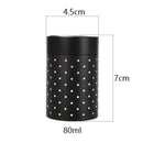 Tea Caddies Round Metal Tea Box with Lid Tea Jar Coffee Powder Cans Golden