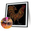 5D Diamond Painting DIY Embroidery Cock Animals Cross Crafts Stitch Decor