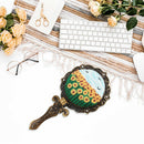DIY Stamped Needlework Makeup Mirror Bouquet Circle Embroidery Set (512022)