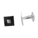 Pair Stainless Steel Cufflinks Cuff Links Mens Dress M6B6