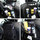 Black Car Auto Seat Back Multi-Pocket Storage Hanger Bag Organizer Holder