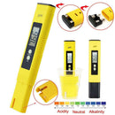 Portable Digital LCD Pen PH Meter Tester Aquarium Pool Water Wine Monitor