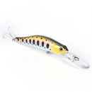 12cm 13.4g Minnow Fishing Lure Slow Sinking Crankabits Wobbler Hook Hard Bait M&