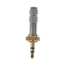 High Quality 3.5mm Stereo Screw Lock Male Conductor Connector Replacement for