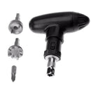 1 Set Golf Spike Ratchet Handle Wrench Tool Bits Golf Remover Ripper Steel