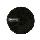 Fiber Makeup Remover Pad Reusable Face Cleaning Sponge Cosmetic Puff (Black