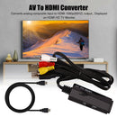 Accessories Video Audio Adapter Home Portable AV TO HDMI Converter Support 1080p