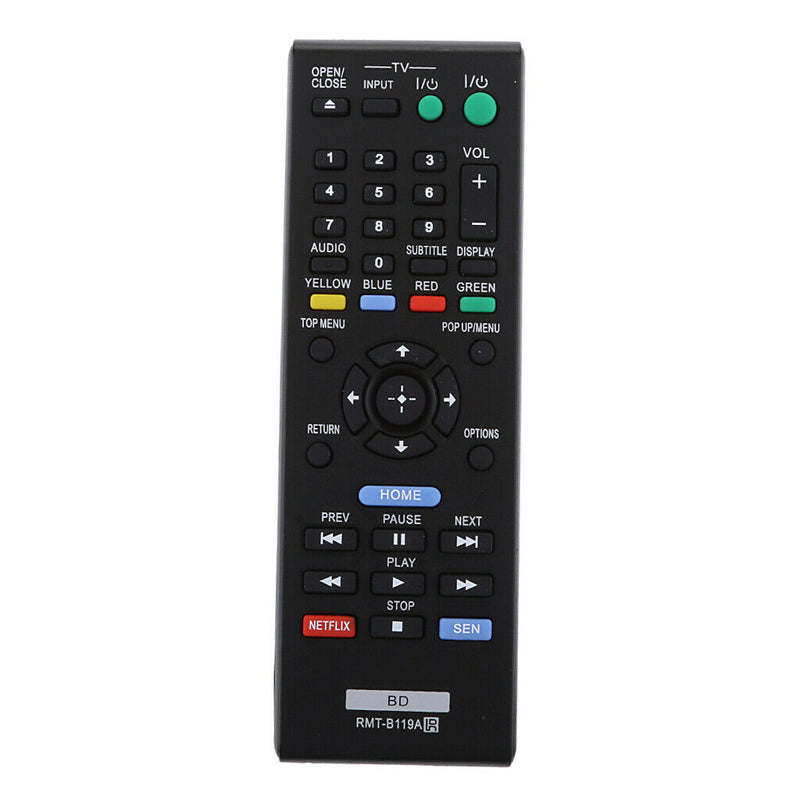 Universal DVD Remote RMT-B119A for  Blu Ray Player Remote Replacement