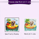5D DIY Full Drill Diamond Painting Lovely Dog Cross Stitch Embroidery Kits