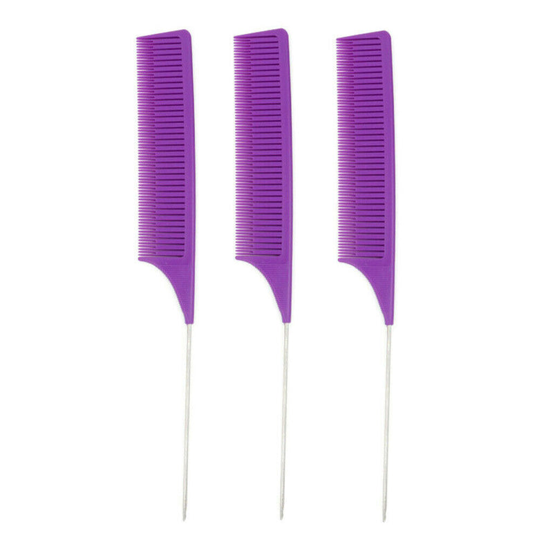 Professional Sectioning Weaving Highlighting Foiling Hair Combs Styling Comb
