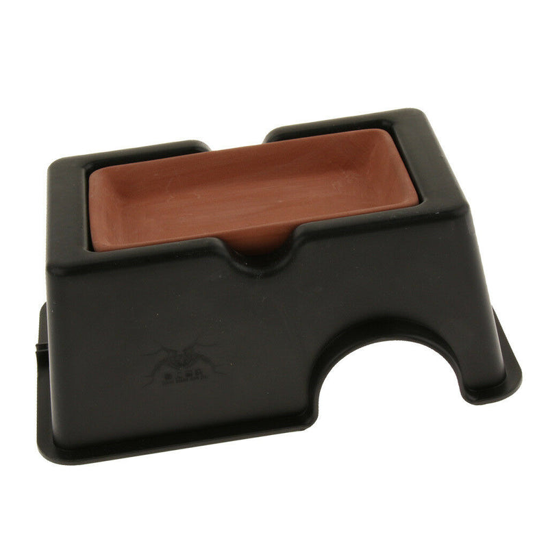 Reptile Hideout Box with Sink to Increase Humidity & Water Supply