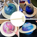 Wooden Mini Hammer Knocking Planet Cake Small Small Q3A0 Wooden Children Ha X3L9