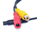 Car Video Cable RCA-4PIN For Car Rear View Camera Connect Car Monitor DVD 3C