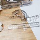 Pencil Rulers Angle Gauge Kit For Drawing Stationery B1K4 N7L7