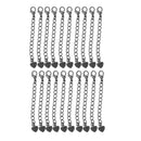 40X Extender Chain Bracelet Lobster Clasp Lock Safety Extension Jewelry