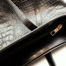 New fashion casual glossy alligator totes large capacity ladies simple shop