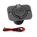 3X(Cigarette Lighter Distributor 12V Car Cigarette Lighter Adapter Socket f
