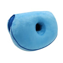 Memory Foam Donut Chair Seat Cushion Comfort Pillow for Hemorrhoids Blue