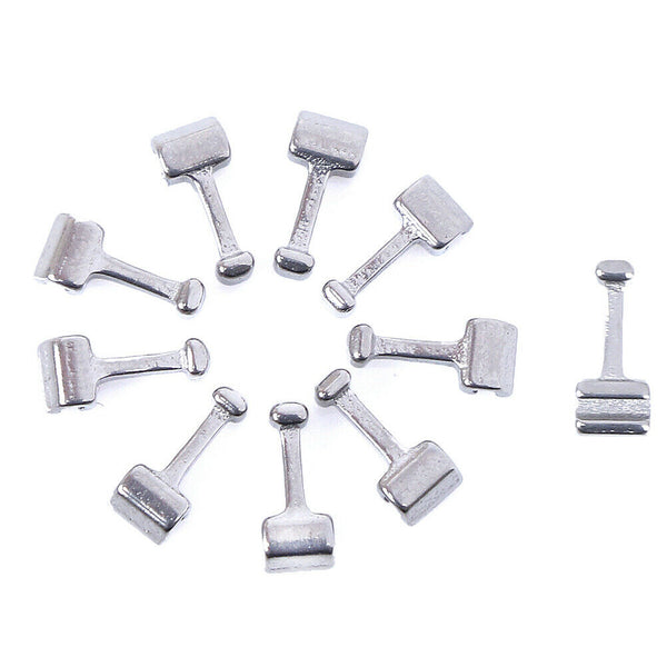10*Dental orthodontic crimpable hook sliding traction hook orthodontic materialD
