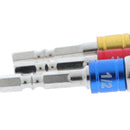 3 Pcs Drill Socket Adapter Impact Drill Extension Drill Bits Bar Socket Adapt&+