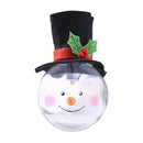 1pcs New Christmas Bulb Christmas Decoration with Bubble Christmas Ball Cre