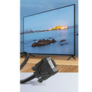Type-C to VGA Adapter Cable Wire with 3.5mm Audio Female Port HD TV Cable C W5L3